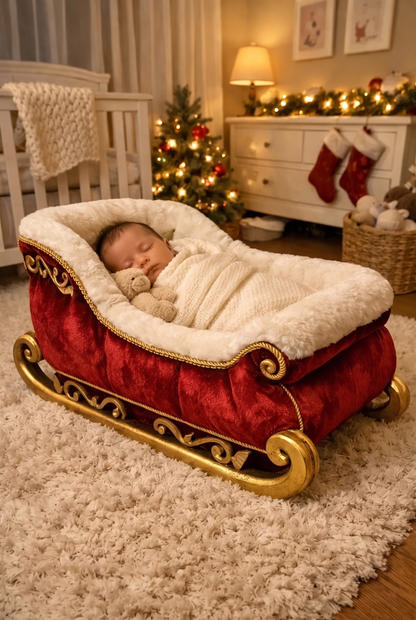 Baby Bed Sleigh