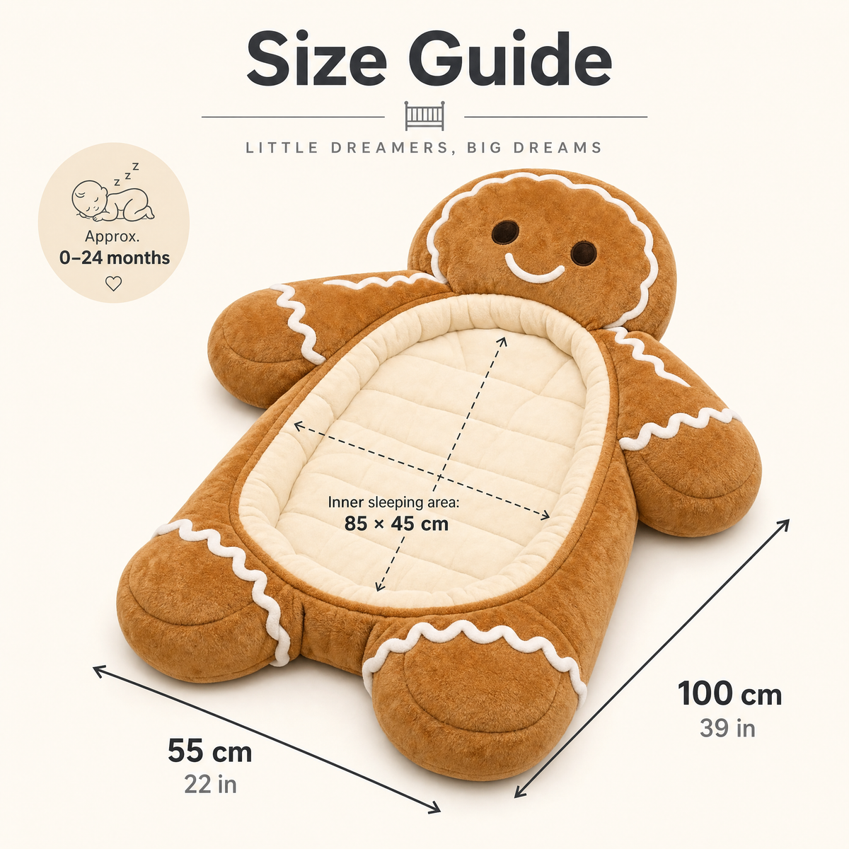 Baby Bed GingerBread